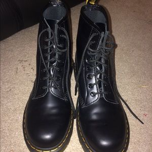 Doc Martens “1460” 8-Eye Black Combat Boots